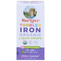 MaryRuth Organics - Gouttes liquides de fer biologique pour tout-petits Raisin - 2 fl. oz.
