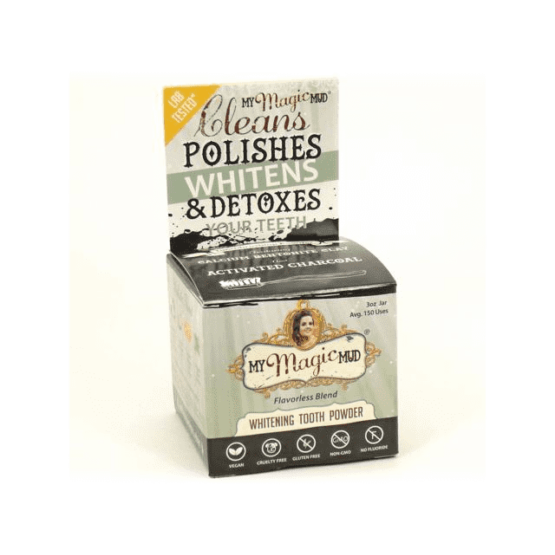My Magic Mud - Poudre dentifrice blanchissante 100 % naturelle - 30 g