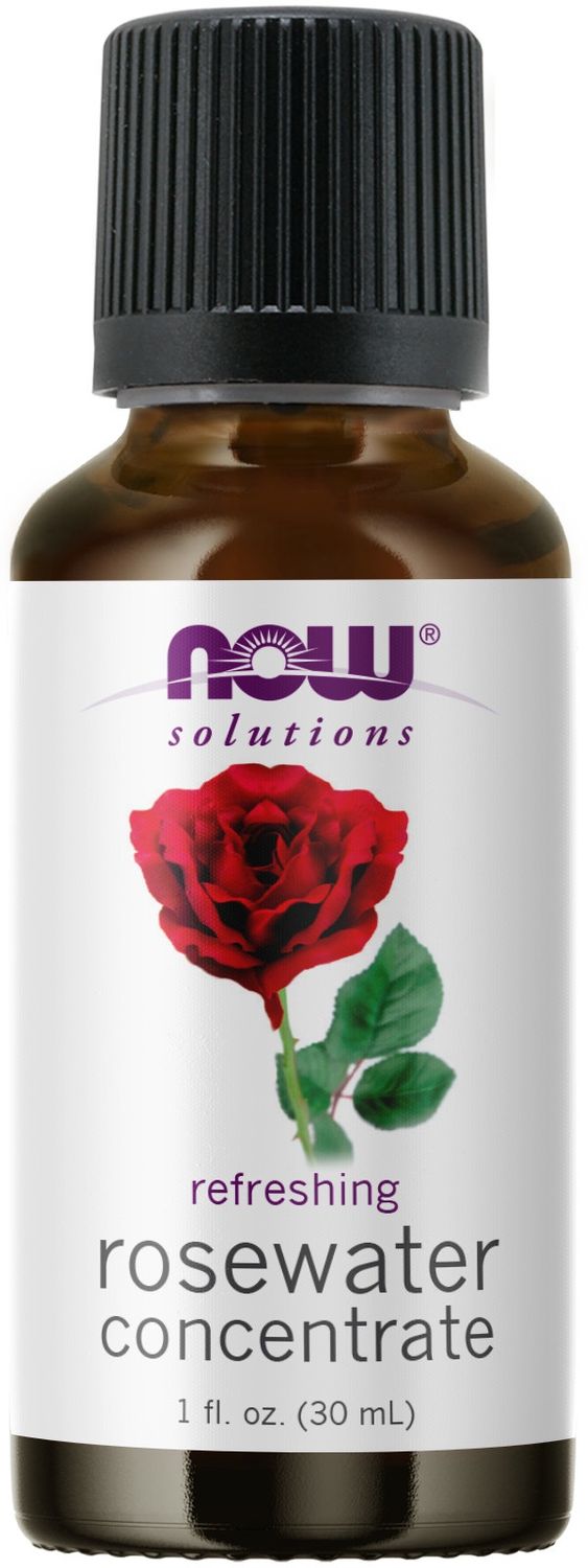 Now Solutions Concentré d'eau de rose 30ml - 7755 - Lot de 2