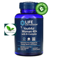 Life Extension Femme jeune 40+ avec complexe de vitamines B, 30 comprimés