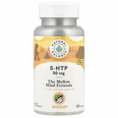 Natural Balance 5-HTP 50mg 60 Vcaps