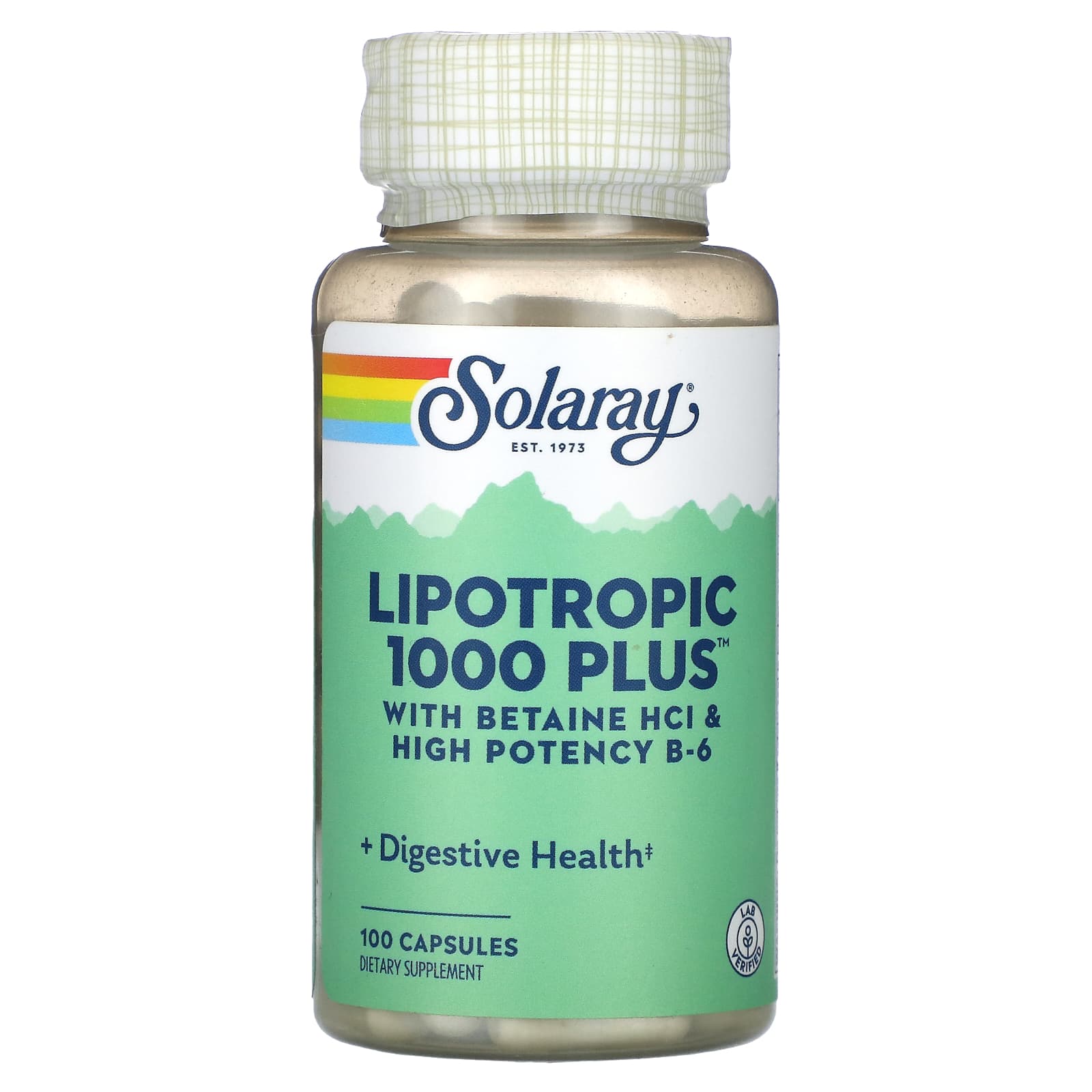 Solaray - Lipotropic 1000 Plus - 100 gélules