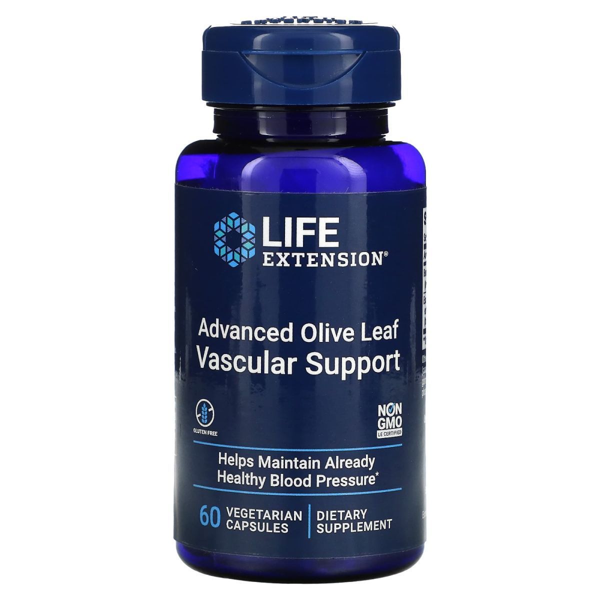 Life Extensions Soutien Vasculaire à Base de Feuilles d'Olivier Avancé 60 gélules Lot de 3