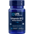Life Extension Vitamine B12 Méthylcobalamine 5 mg Vanille 60 Pastilles