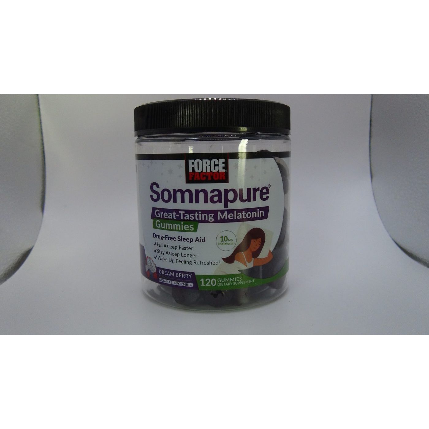 Force Factor - Somnapure Melatonin Gummies Dream Berry 10 mg - 120 Gélifiés