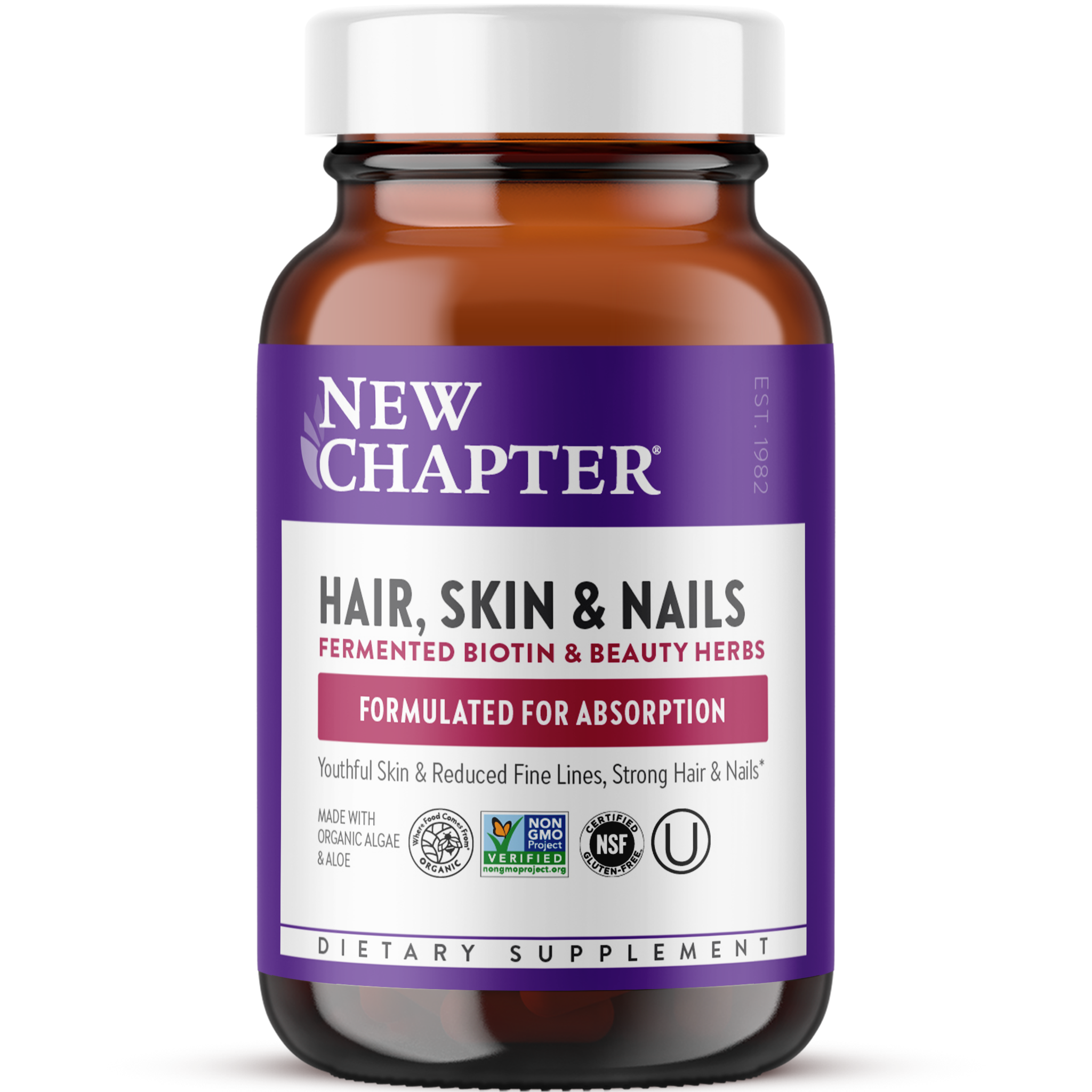 New Chapter Cheveux Peau et Ongles 60 gélules