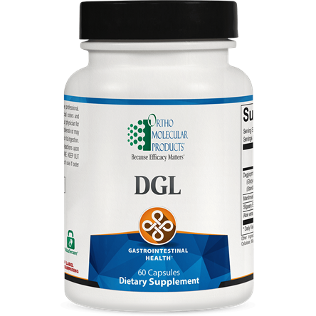 Ortho Molecular DGL 60 gélules