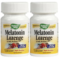 Nature's Way Mélatonine 2,5 mg 100 Pastilles - Lot de 2