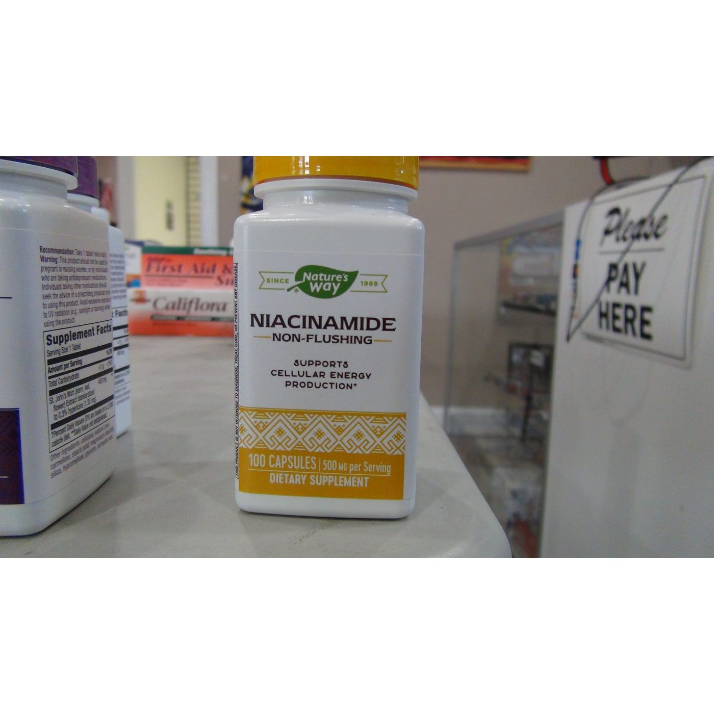 Nature's Way Niacinamide 100 Gélules - Lot de 4