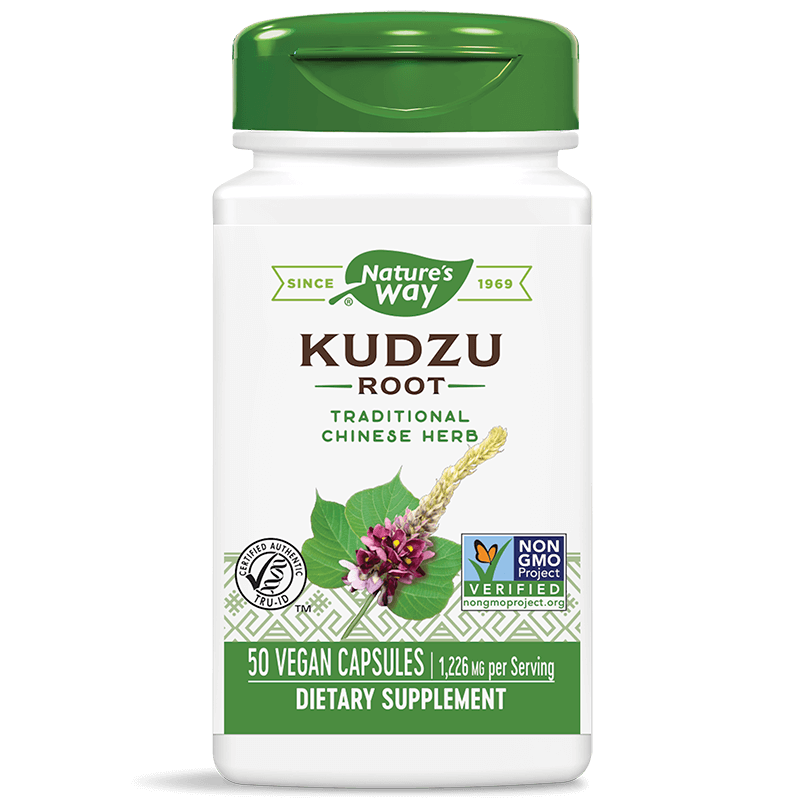 Nature's Way Kudzu Root 50 gélules végétales - Lot de 2
