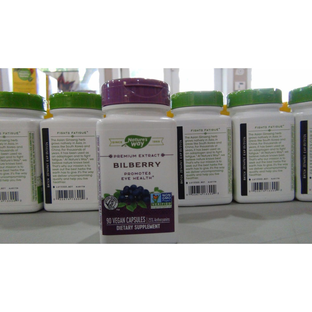 Extrait de myrtille Nature's Way 90 Vcaps - Lot de 2