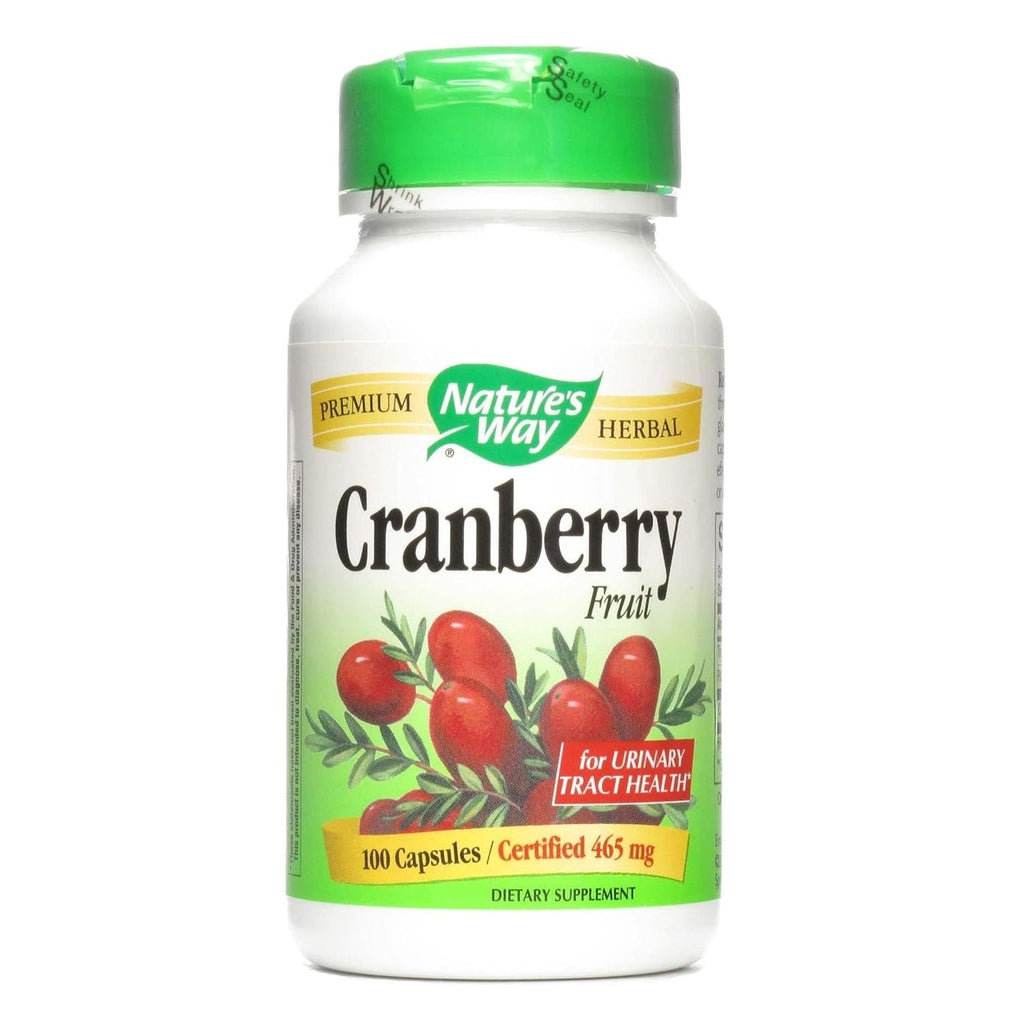 Nature's Way Canneberge Fruit 100 Gélules - Lot de 4
