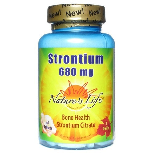 Nature's Life Strontium 680mg 60 comprimés