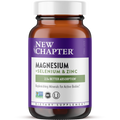 New Chapter Complément Magnésium-Sélénium-Zinc pour Corps Actifs, Récupérez Après l'Effort Grâce aux Minéraux de Soutien Musculaire + Électrolytes Hydratants, 325 mg de Magnésium dans un Comprimé Quotidien, 30 Comprimés
