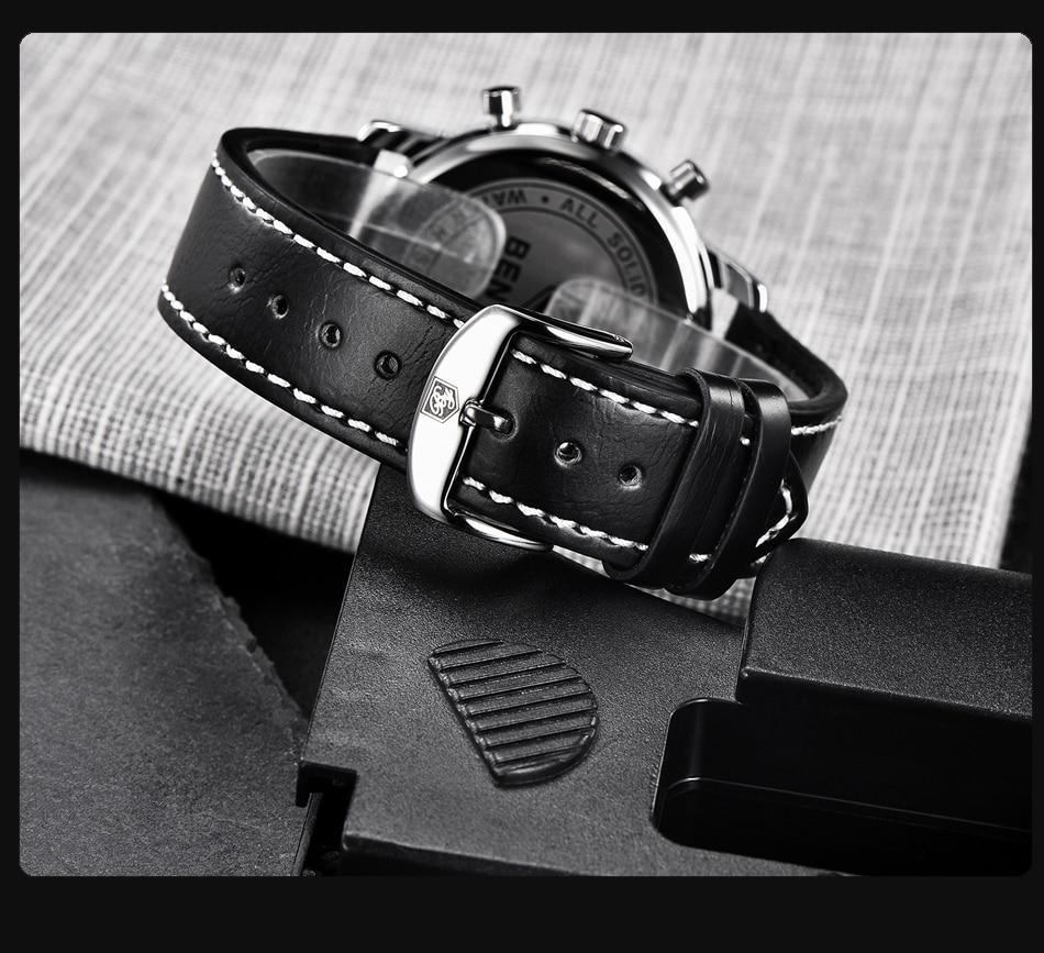 Montre homme d'affaires en acier 2021, montre-bracelet décontractée de luxe à quartz étanche en cuir pour homme