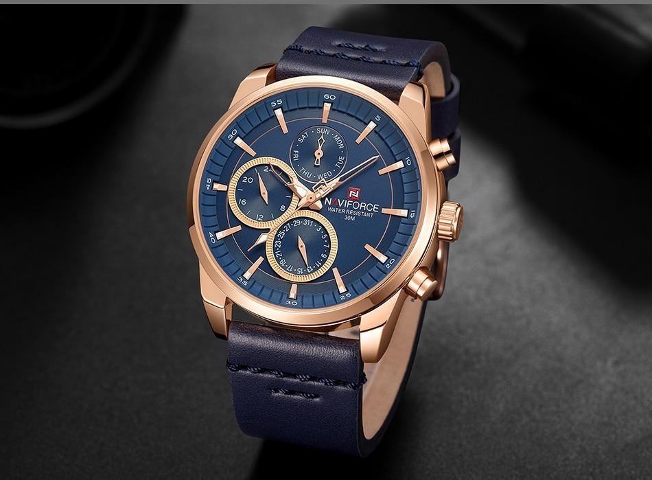 Montre Homme Élegante Étanche Avec Aiguilles Et Chiffres Fluorescents Design Unique De Luxe Cadeau Parfait Pour Lui