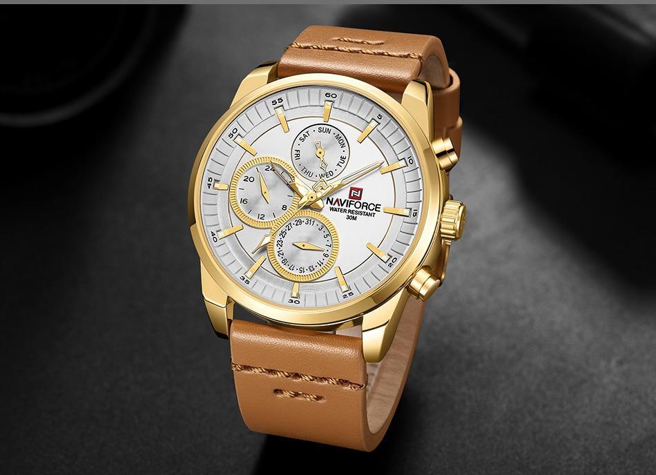 Montre Homme Élegante Étanche Avec Aiguilles Et Chiffres Fluorescents Design Unique De Luxe Cadeau Parfait Pour Lui