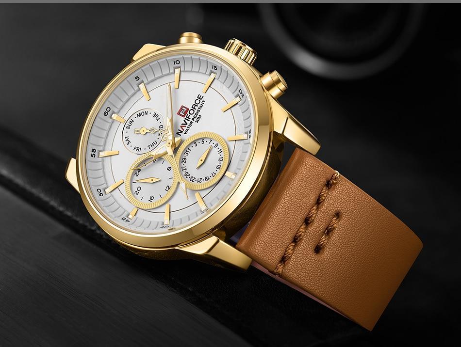 Montre Homme Élegante Étanche Avec Aiguilles Et Chiffres Fluorescents Design Unique De Luxe Cadeau Parfait Pour Lui