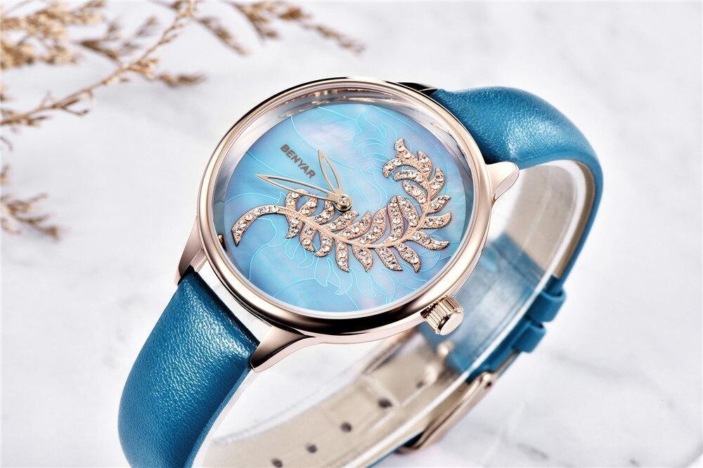 Montre Ronde Luxe Femme Simple Analogique Quartz Élégante Bracelet Maille Acier Inoxydable Montre-Bracelet Tendance pour Femme