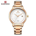 Montre moderne de luxe étanche en acier inoxydable pour femme avec fond à motif marbré