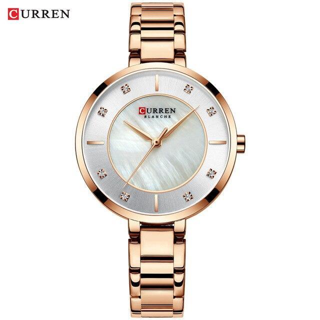 Montre Femme  Quartz Analogique  Montres Décontractées Tendance  Étanche Design Excellent Cadeau Parfait Pour Elle