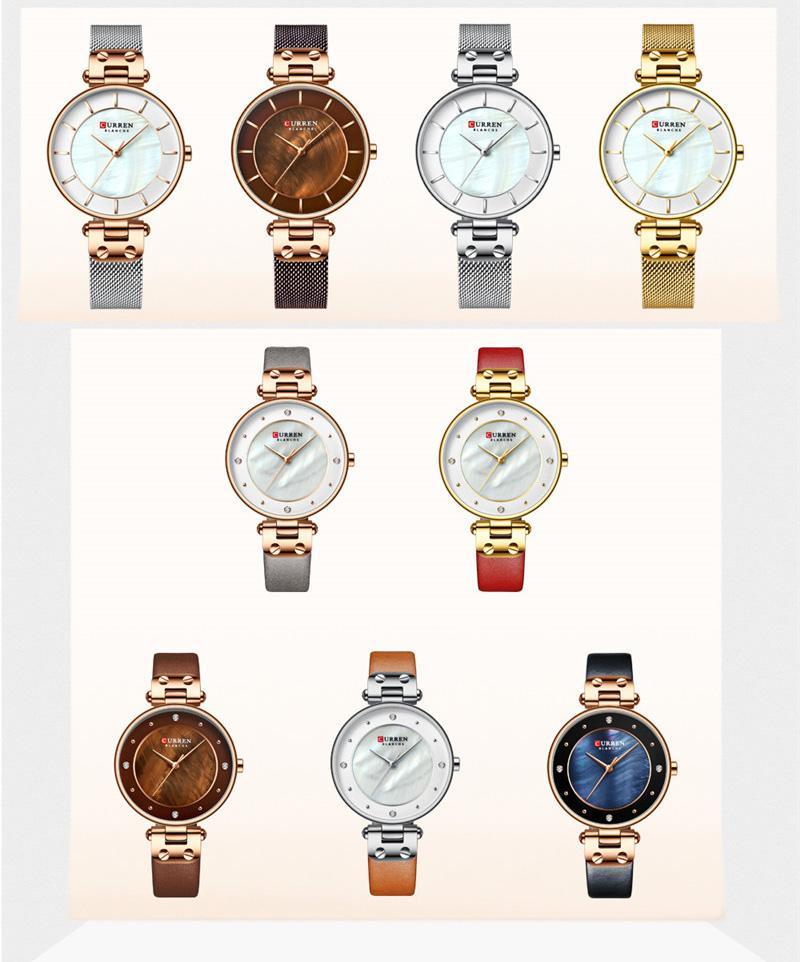 Montres de luxe pour femmes avec un excellent arrière-plan et des designs en zircon, montre-bracelet de style professionnel, cadeau parfait pour elle