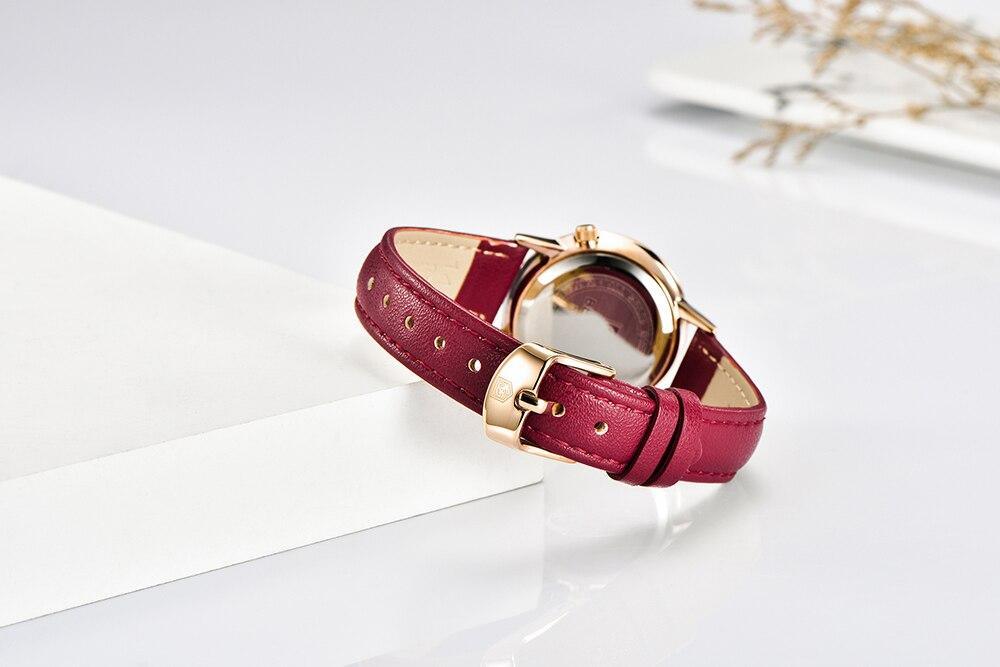NOUVELLES Montres de Luxe Rondes pour Femmes, Montre-Bracelet Décontractée Étanche à Quartz de Mode pour Femmes