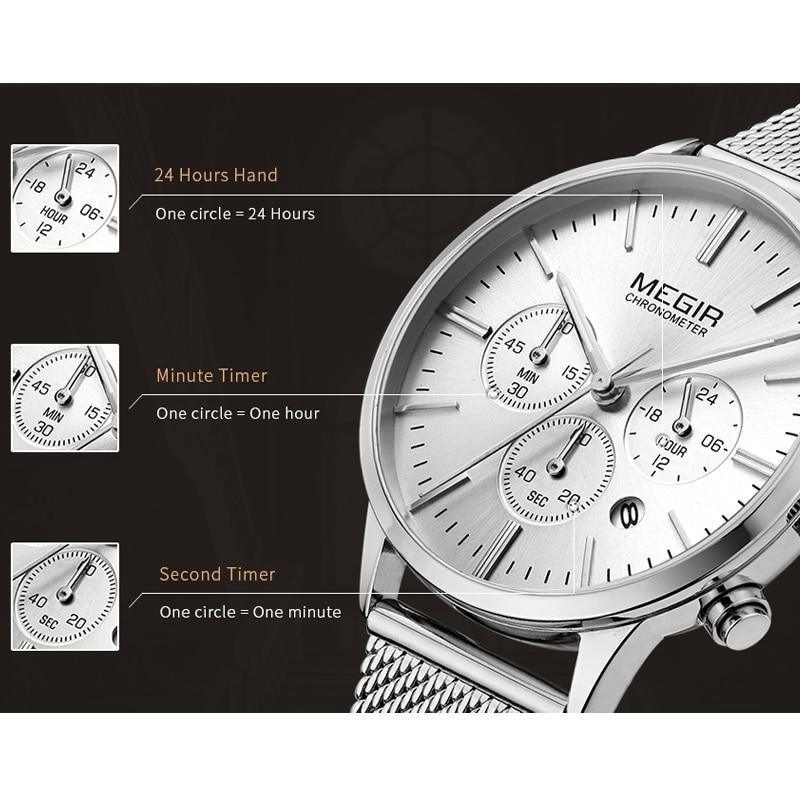Nouvelles Montres Pour Femmes Dorées À La Mode Luxe Quartz Sport Étanche Montre-Bracelet Style Rond