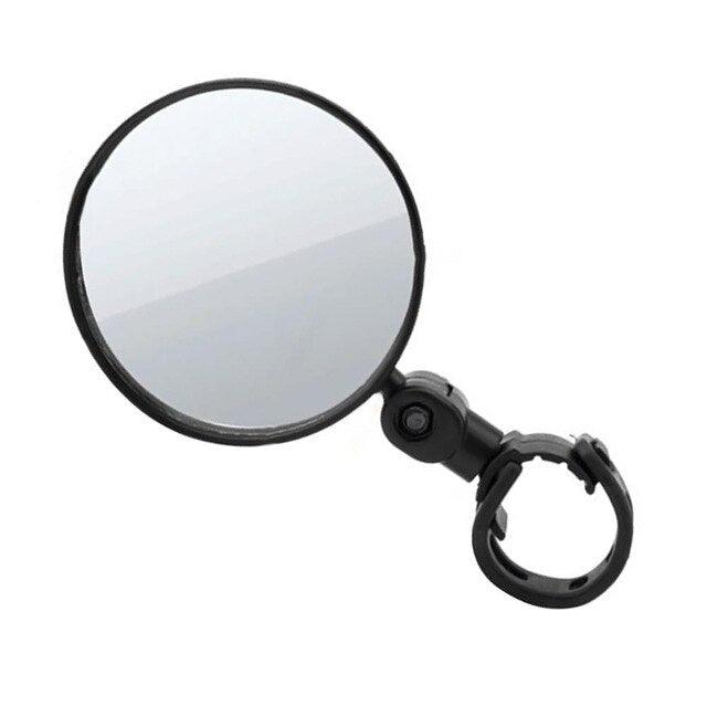 Rétroviseurs de vélo ronds pour guidon, rétroviseurs arrière de cyclisme en silicone avec miroir convexe grand angle, rétroviseurs de sécurité réglables et rotatifs pour VTT et vélo de route
