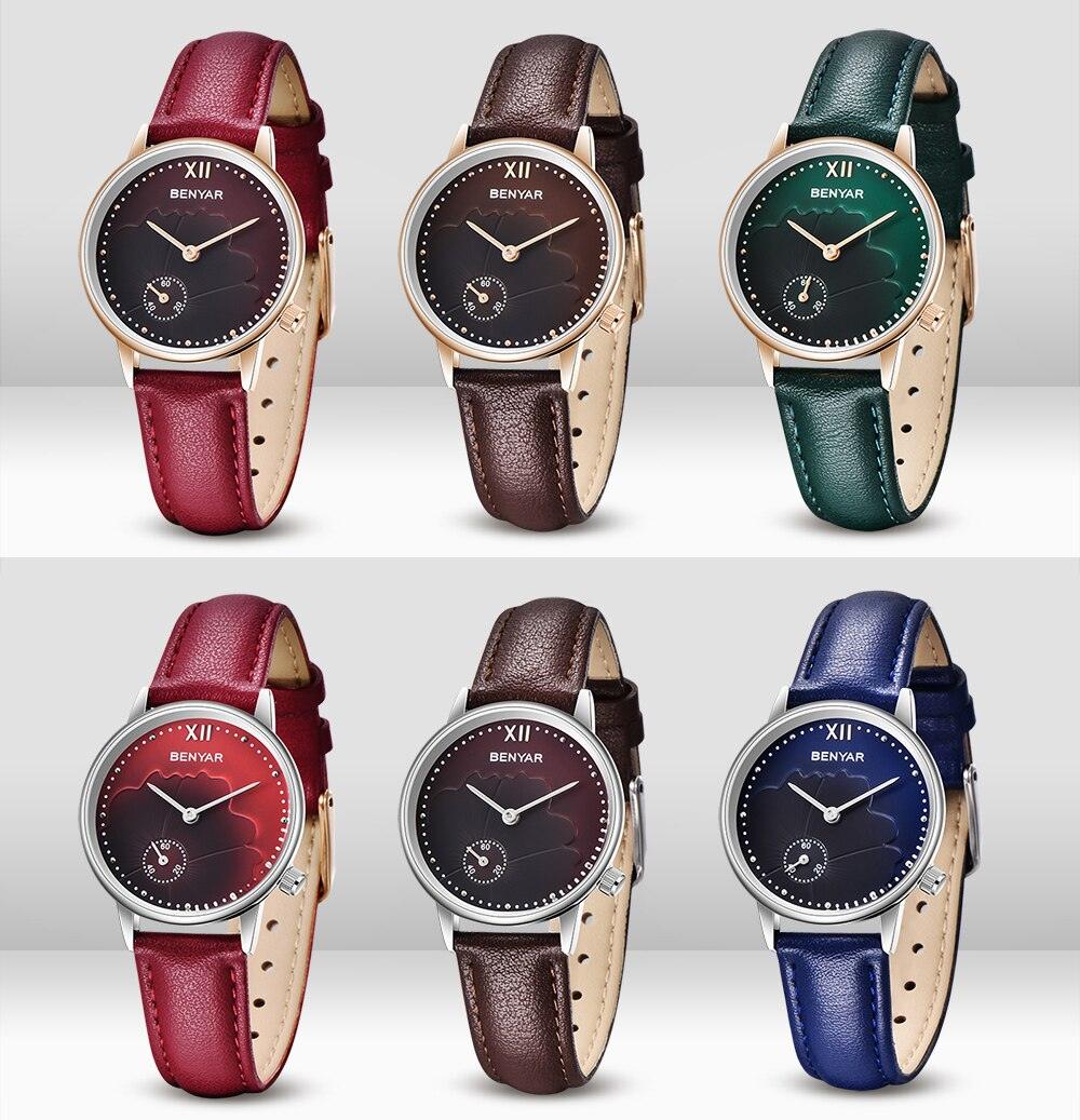NOUVELLES Montres de Luxe Rondes pour Femmes, Montre-Bracelet Décontractée Étanche à Quartz de Mode pour Femmes