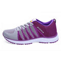 Nouvelles Chaussures de Course Élégantes pour Femmes, Baskets de Marche et de Jogging d'Extérieur, Chaussures de Sport à Lacets en Maille, Baskets de Course Antidérapantes Légères et Respirantes en Maille