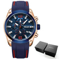 Nouvelle montre bracelet à quartz moderne analogique étanche et lumineuse pour homme