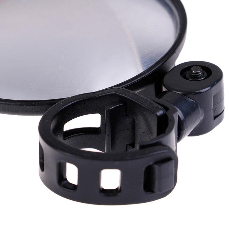 2 Pcs Rétroviseur de Vélo Universel pour Guidon Rétroviseur Arrière Rotatif à 360 Degrés pour Vélo Accessoires de Cyclisme Grand Angle Convexe Réglable et Rotatif pour Guidons de VTT, de Vélo Tout-Terrain et de Pignon Fixe