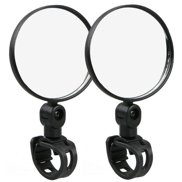 1 Rétroviseur de vélo, rétroviseur de vélo, rétroviseur de vélo en silicone, rétroviseur de vélo réglable pour guidon