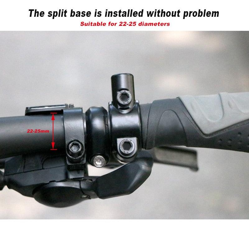 Nouveau Rétroviseur de Vélo Anti-Rayures en Verre, Grand Angle Clair, Vue Arrière pour Vélo, Cyclisme, Rétroviseur Arrière, Réflecteur de Guidon Réglable et Rotatif, Miroir de Sécurité en Acrylique Grand Angle, Nouvelle Lentille en Verre Anti-Rayures