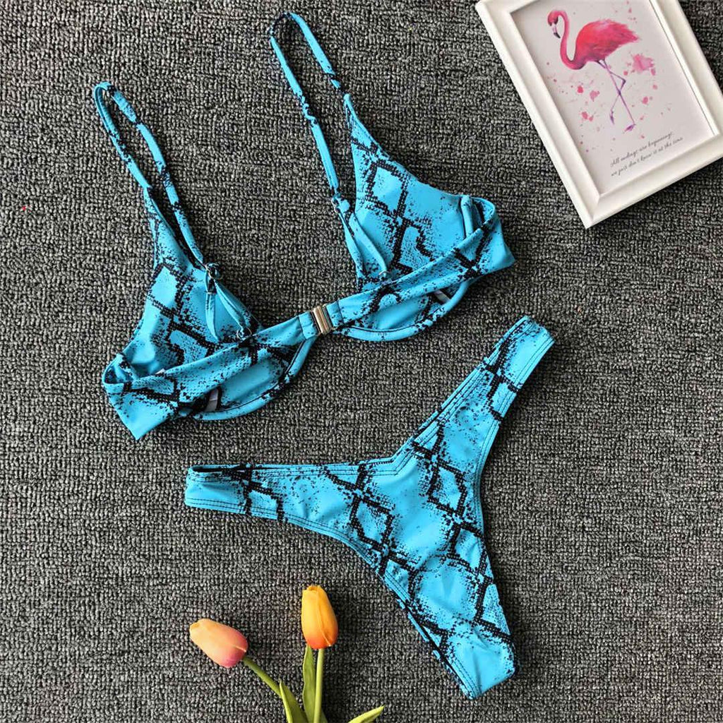 Maillot de bain femme avec armatures, maillot de bain deux pièces pour femme, bikini fil en V, ensemble de bain pour femme, micro bikini pour femme, maillot de bain deux pièces brillant métallique, maillot de bain push-up avec armatures, maillot de bain
