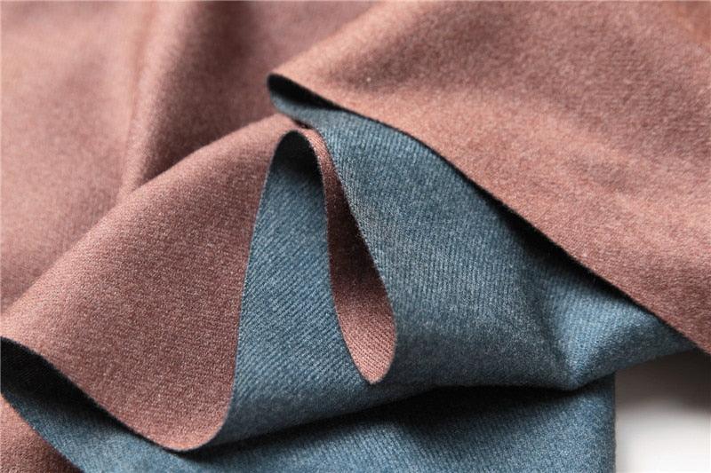 Écharpe d'hiver unie douce en cachemire léger, châle en cachemire, écharpe légère, châle, hijab, châle, écharpe élégante, couverture, bandana à pompons pour femme