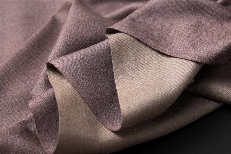 Écharpe d'hiver unie douce en cachemire léger, châle en cachemire, écharpe légère, châle, hijab, châle, écharpe élégante, couverture, bandana à pompons pour femme
