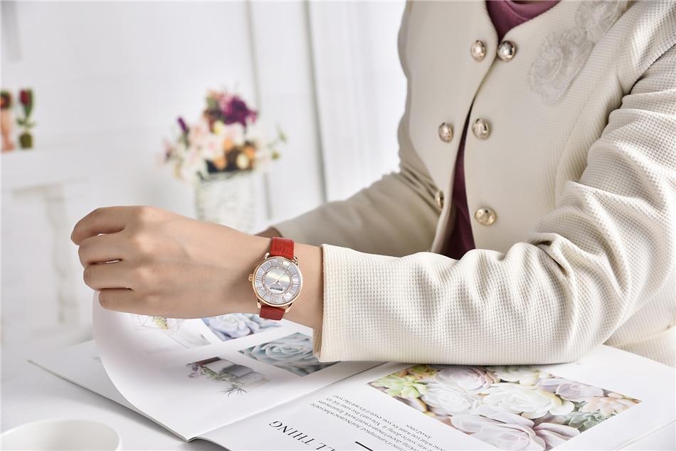 Montre-bracelet de luxe pour femmes, tendance, à quartz, avec strass, étanche, élégante