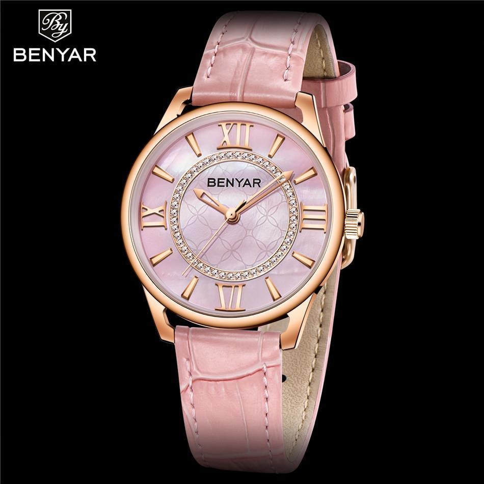 Montre-bracelet de luxe pour femmes, tendance, à quartz, avec strass, étanche, élégante