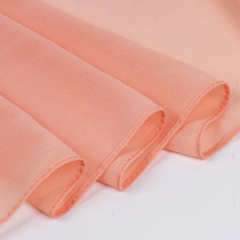 Écharpe de luxe en mousseline unie longue et douce, châle, foulard léger, foulard instantané prêt à porter, élégant foulard hijab, châle musulman, hijabs islamiques, foulard arabe pour femmes