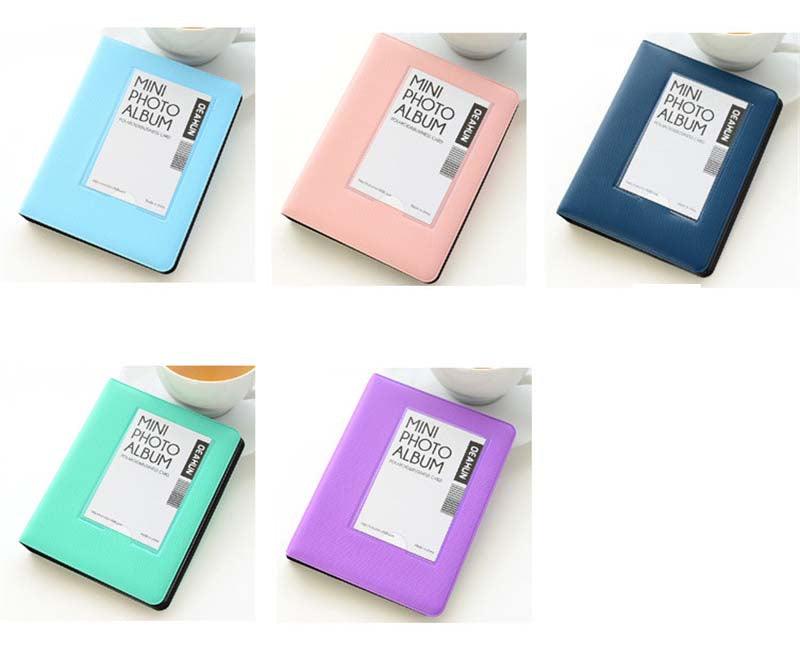 Mini album photo instantané Polaroid 64 pochettes pour film Mini 7s 8 25 50s 90, album Polaroid rechargeable, cadeau de Saint-Valentin, cadeau d'anniversaire