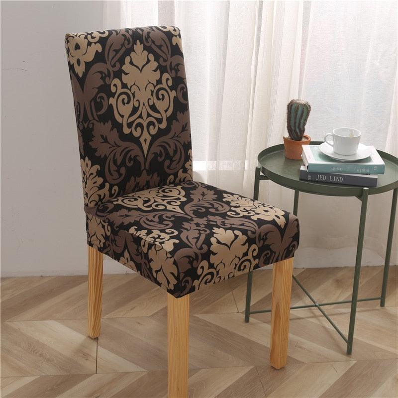 Housse de chaise universelle amovible lavable pour protection de chaise de salle à manger, de banquet, de restaurant – Housse de chaise Parsons extensible en polyester, amovible et lavable pour protection de chaise de cuisine.