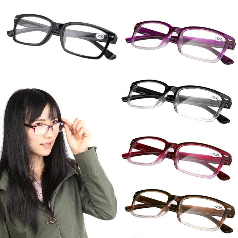 Lunettes de lecture ultra légères presbytie Lunettes Dioptrie Lunettes de lecture pour hommes Monture classique en métal de qualité Lecteurs d'ordinateur Lunettes de lecture avec charnières à ressort confortables pour hommes et femmes 1.0 1.5 2.0 2.5 3.0