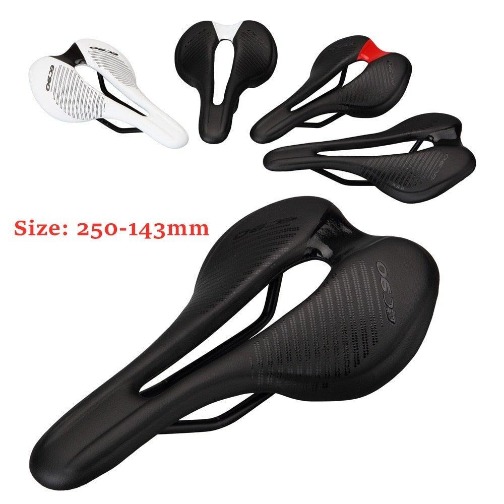 Selles de vélo de route en PU ultralégères, respirantes et confortables, selle de vélo de course Superflow, haute performance et confortable, siège de vélo de route de sport léger.