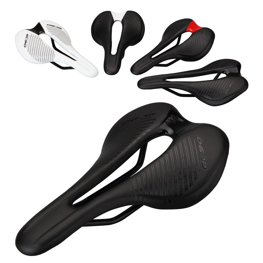 Selles de vélo de route en PU ultralégères, respirantes et confortables, selle de vélo de course Superflow, haute performance et confortable, siège de vélo de route de sport léger.