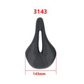 Selle de Vélo de Route Entièrement en Carbone Super Légère Cuir Carbone Siège de Vélo Optimisé Pour Hommes Support d'Os Ischiatique Flexible et Confortable Absorption des Chocs Selle de Vélo de Route