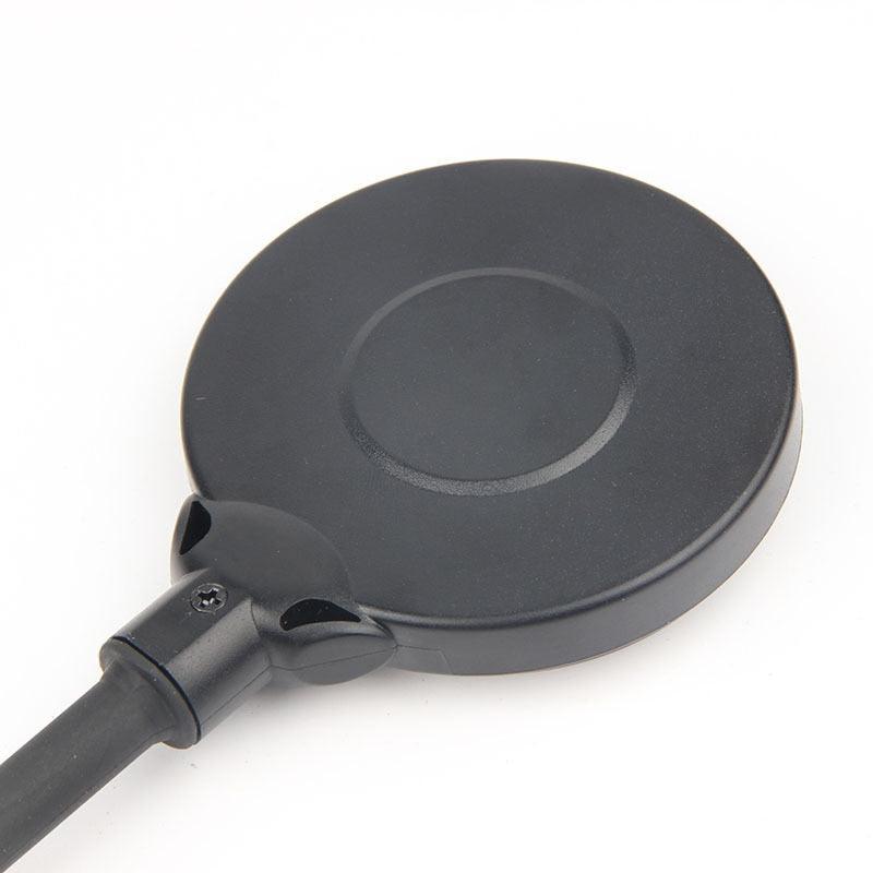 Rétroviseurs ronds longs pour guidon de vélo, pour VTT, vélo de route, moto, tuyau flexible, rétroviseur réglable, rétroviseurs de vélo avec grand angle, miroir convexe en acrylique, miroir de vélo de sécurité rotatif