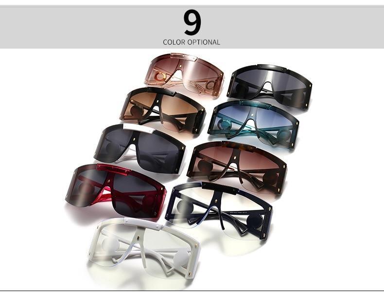 Lunettes de soleil polarisées pour port sur lunettes de vue, avec protection UV 100 %, design classique, grande taille, pour hommes et femmes, avec protection contre le vent et le sable, lunettes connectées pour hommes et femmes