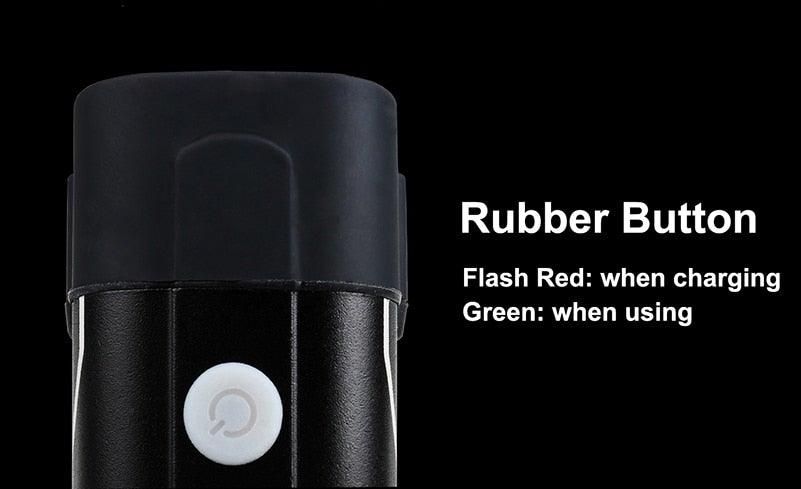 Phare avant de vélo rechargeable USB Lumière de vélo LED étanche Phare de cyclisme Lampe de sécurité pour l'escalade Lampe de vélo super brillante Facile à installer Convient à tous les vélos Phares avec modes
